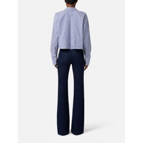 Jeans ELISABETTA FRANCHI, Jeans with jewel zip, Slim Jeans ELISABETTA FRANCHI, Jeans with jewel zip, Slim