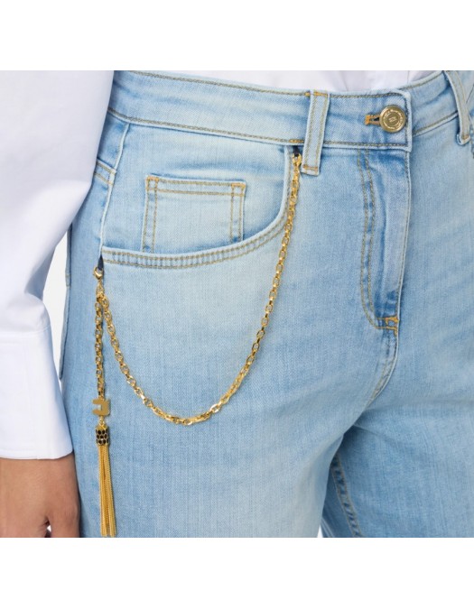 Jeans ELISABETTA FRANCHI, Palace jeans with chain - PJ22D50E3192