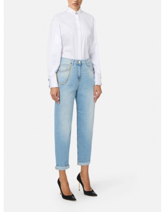 Jeans ELISABETTA FRANCHI, Palace jeans with chain - PJ22D50E3192