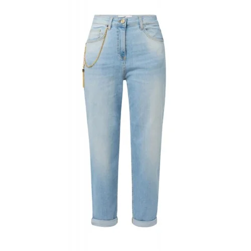Jeans ELISABETTA FRANCHI, Palace jeans with chain