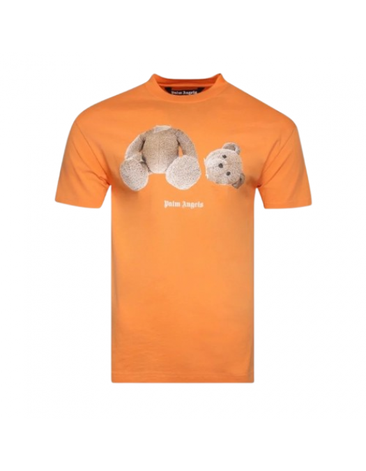 Tricou Palm Angels, Imprimeu Teddy Bear, Orange PMAA001C99JER0142260 - PMAA001C99JER0142260