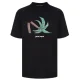 TRICOU PALM ANGELS, Broken Palm Print, Black - PMAA001S22JER0221055 TRICOU PALM ANGELS, Broken Palm Print, Black - PMAA001S22JER0221055