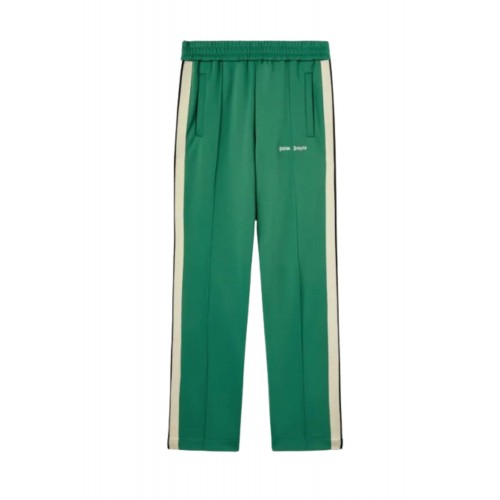 PANTALONI PALM ANGELS, Classic, Emerald Green PANTALONI PALM ANGELS, Classic, Emerald Green