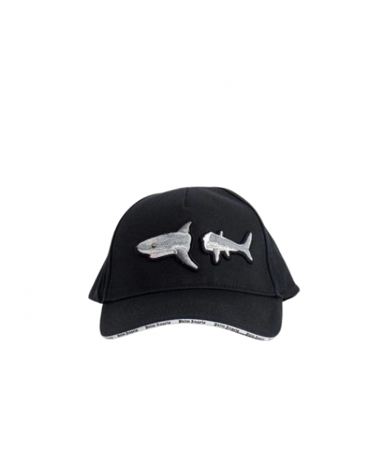 Sapca PALM ANGELS, Black Shark - PMLB054S23FAB0031009 Sapca PALM ANGELS, Black Shark - PMLB054S23FAB0031009