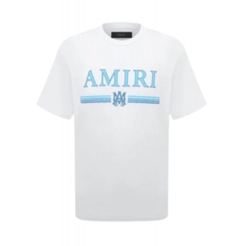 TRICOU AMIRI, Blue Print, Alb TRICOU AMIRI, Blue Print, Alb