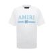 TRICOU AMIRI, Blue Print, Alb - PS24MJL007WHITE TRICOU AMIRI, Blue Print, Alb - PS24MJL007WHITE