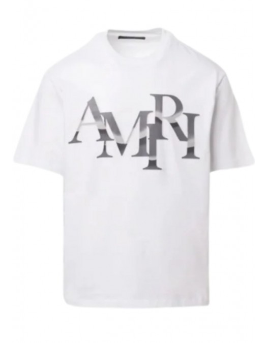 TRICOU AMIRI, Brand Print, PS24MJL020WHITE - PS24MJL020WHITE TRICOU AMIRI, Brand Print, PS24MJL020WHITE - PS24MJL020WHITE