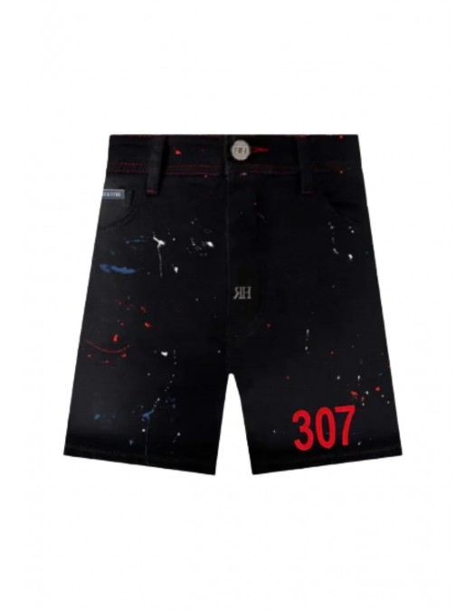 Pantaloni scurti Redhouse, Print Rosu, RHSRH08 - RHSRH08 Pantaloni scurti Redhouse, Print Rosu, RHSRH08 - RHSRH08