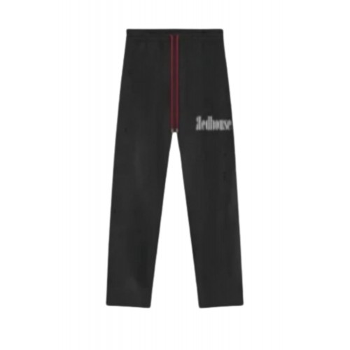 Pantaloni Redhouse, Faded Print, Red Details, Black Pantaloni Redhouse, Faded Print, Red Details, Black