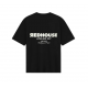 Tricou REDHOUSE,ATELIER II BLACK TEE, Oversized Fit - RHTS233 Tricou REDHOUSE,ATELIER II BLACK TEE, Oversized Fit - RHTS233