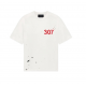 Tricou REDHOUSE, 307 WHITE TEE, Oversized fit - RHTS238 Tricou REDHOUSE, 307 WHITE TEE, Oversized fit - RHTS238