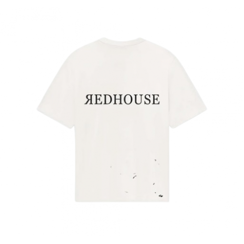 Tricou REDHOUSE, 307 WHITE TEE, Oversized fit Tricou REDHOUSE, 307 WHITE TEE, Oversized fit