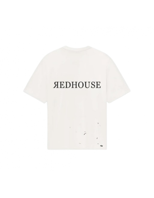 Tricou REDHOUSE, 307 WHITE TEE, Oversized fit - RHTS238 Tricou REDHOUSE, 307 WHITE TEE, Oversized fit - RHTS238
