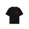 Tricou REDHOUSE, 307 BLACK TEE, Oversized fit