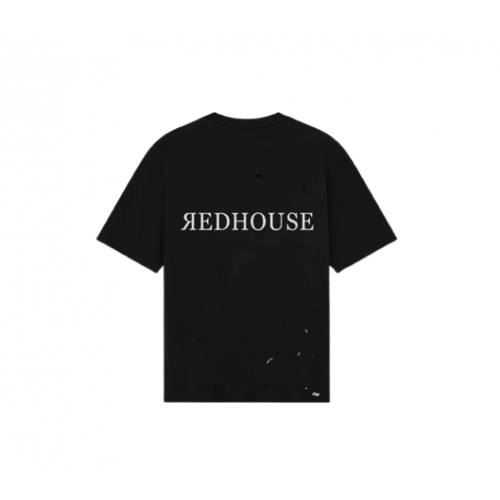 Tricou REDHOUSE, 307 BLACK TEE, Oversized fit Tricou REDHOUSE, 307 BLACK TEE, Oversized fit
