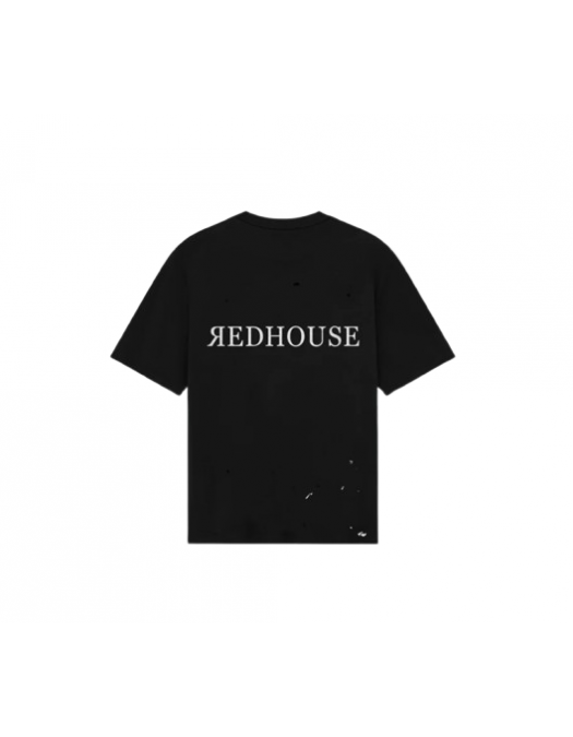 Tricou REDHOUSE, 307 BLACK TEE, Oversized fit - RHTS239 Tricou REDHOUSE, 307 BLACK TEE, Oversized fit - RHTS239