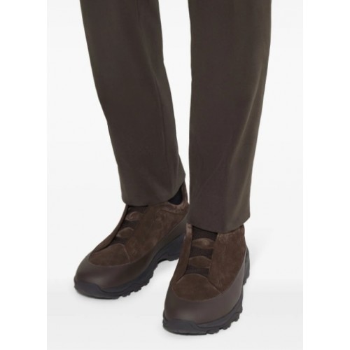 Sneakers ZEGNA, Monte sneakers, coffee brown Sneakers ZEGNA, Monte sneakers, coffee brown