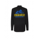 Camasa DSQUARED2, Mountain Print, Black -