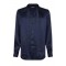 Camasa DSQUARED2 ICON, Silk Satin, Sexy Tie Detail, Navy Blue