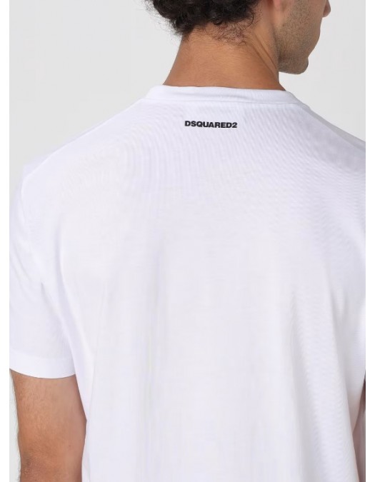 TRICOU DSQUARED2, Toronto's Caten Twins print, Loose Fit - S71GD1586D20020100 TRICOU DSQUARED2, Toronto's Caten Twins print, Loose Fit - S71GD1586D20020100
