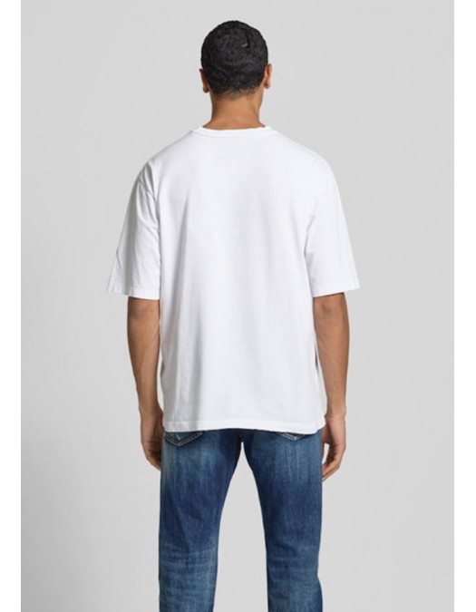 TRICOU DSQUARED, Logo-Print T-shirt , Loose Fit, Alb - S71GD1601D20035101