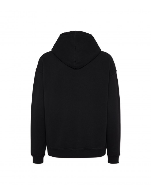 HANORAC DSQUARED2, Cotton sweatshirt,Black - S71GU0735S25516900