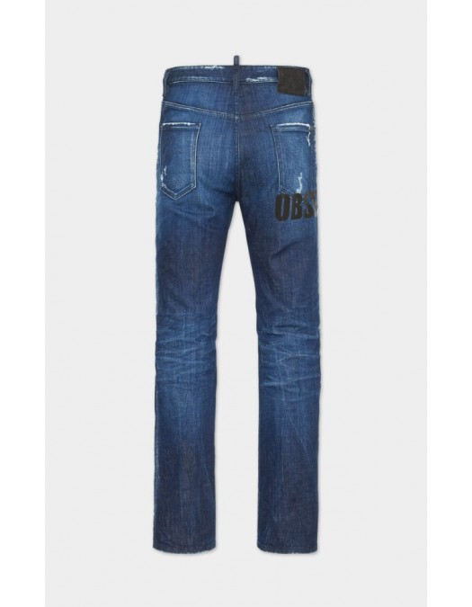 Jeans DSQUARED2,D2 Obsessed Dark Blue Wash 642 Jeans - S71LB1701D30010470 Jeans DSQUARED2,D2 Obsessed Dark Blue Wash 642 Jeans - S71LB1701D30010470