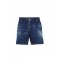 Pantaloni scurtiDSQUARED2, Dark Milky Way Wash Bro Jean Shorts, blue