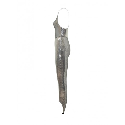 Salopeta DSQUARED2,Silver Sequin Jumpsuit Salopeta DSQUARED2,Silver Sequin Jumpsuit