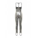 Salopeta DSQUARED2,Silver Sequin Jumpsuit - S72FP0127D35378906 Salopeta DSQUARED2,Silver Sequin Jumpsuit - S72FP0127D35378906