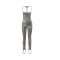 Salopeta DSQUARED2,Silver Sequin Jumpsuit