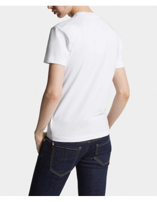 Tricou DSQUARED2,Just Right Fit Rhinestone T-shirt - S72GD0601D20020100 Tricou DSQUARED2,Just Right Fit Rhinestone T-shirt - S72GD0601D20020100