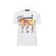 Tricou DSQUARED2,Just Right Fit Rhinestone T-shirt - S72GD0601D20020100 Tricou DSQUARED2,Just Right Fit Rhinestone T-shirt - S72GD0601D20020100