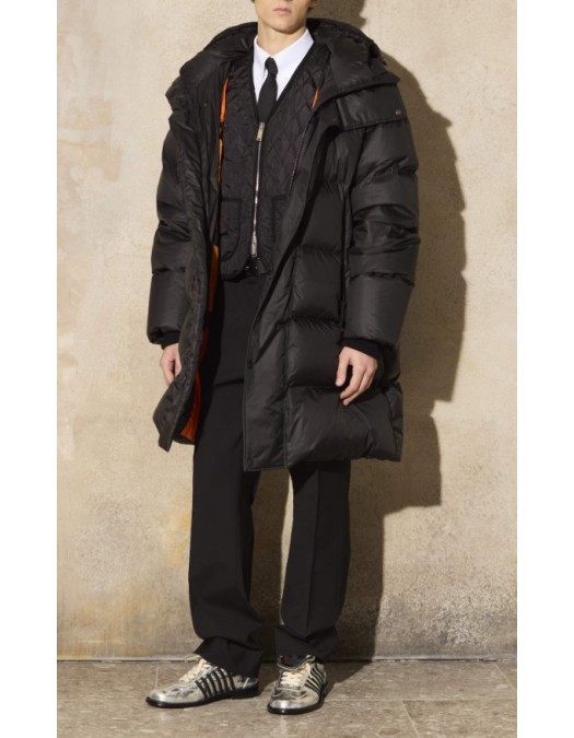 Geaca DSQUARED2, Nylon Down Coat - S74AA0322S54981900 Geaca DSQUARED2, Nylon Down Coat - S74AA0322S54981900