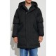 Geaca DSQUARED2, Dsquared2 BLACK Insulated parka with hood - S74AA0325D35081900 Geaca DSQUARED2, Dsquared2 BLACK Insulated parka with hood - S74AA0325D35081900