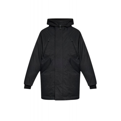 Geaca DSQUARED2, Dsquared2 BLACK Insulated parka with hood Geaca DSQUARED2, Dsquared2 BLACK Insulated parka with hood