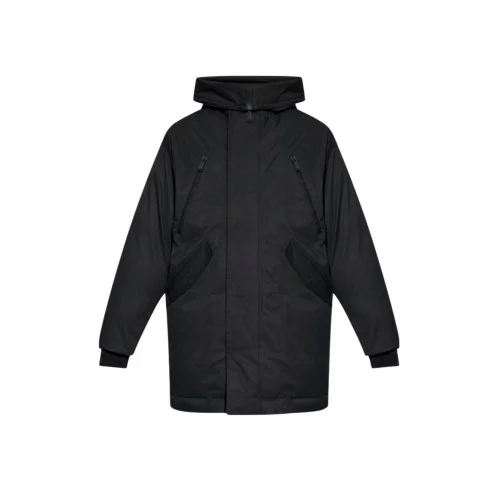 Geaca DSQUARED2, Dsquared2 BLACK Insulated parka with hood Geaca DSQUARED2, Dsquared2 BLACK Insulated parka with hood