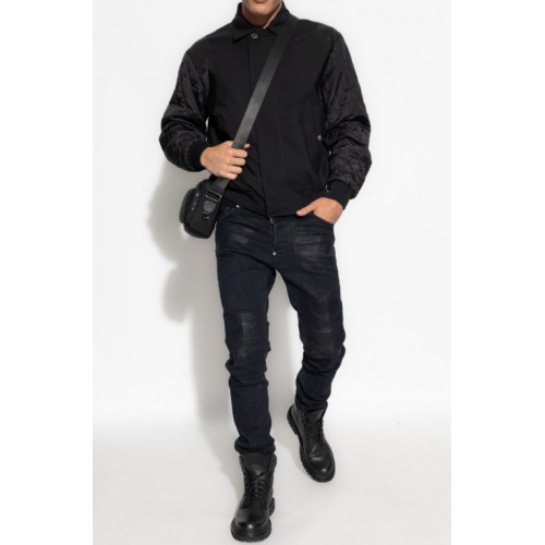 JACHETA DSQUARED2, BLACK Wool jacket JACHETA DSQUARED2, BLACK Wool jacket