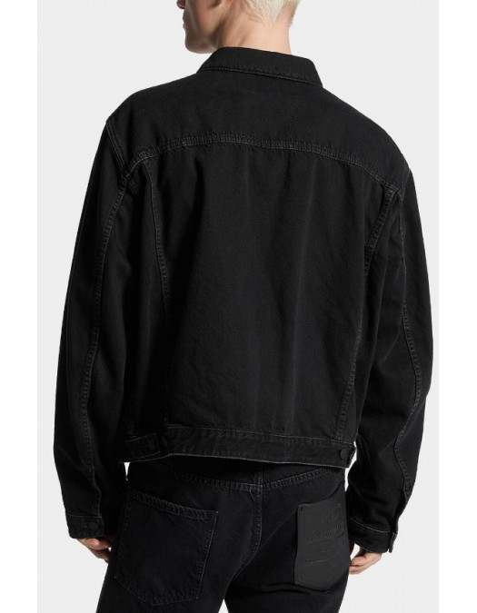 JACHETA DSQUARED2,Classic Jacket,Black - S74AM1604D30015900
