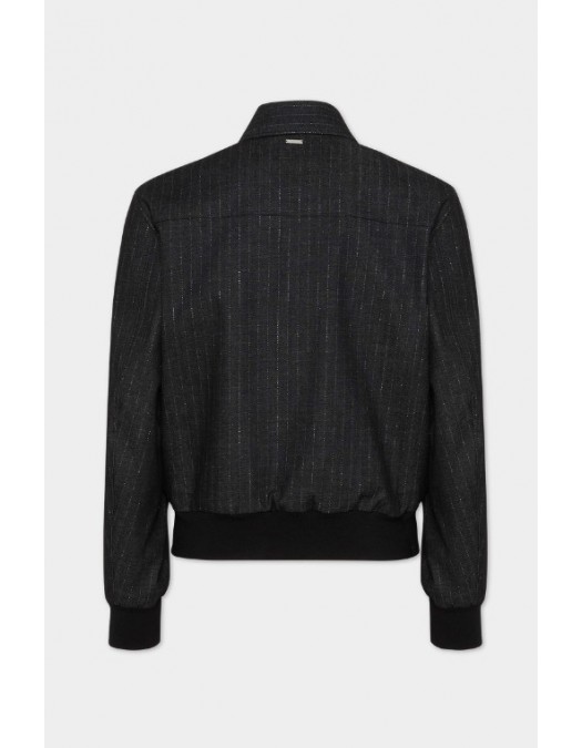 JACHETA DSQUARED2,Denim Pinstripe Blouson - S74AM1607D30018900