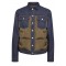 JACHETA  DSQUARED2 Hybrid Puffer Jean Jacket