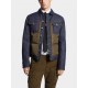JACHETA  DSQUARED2 Hybrid Puffer Jean Jacket - S74AM1610D30011961