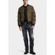 Geaca Dsquared2,Easy Puffer Bomber,Kaki - S74AM1612S53817727 Geaca Dsquared2,Easy Puffer Bomber,Kaki - S74AM1612S53817727
