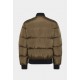 Geaca Dsquared2,Easy Puffer Bomber,Kaki - S74AM1612S53817727 Geaca Dsquared2,Easy Puffer Bomber,Kaki - S74AM1612S53817727