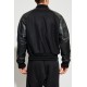 Jachete DSQUARED2,BLACK Bomber jacket - S74AM1613D35260900 Jachete DSQUARED2,BLACK Bomber jacket - S74AM1613D35260900
