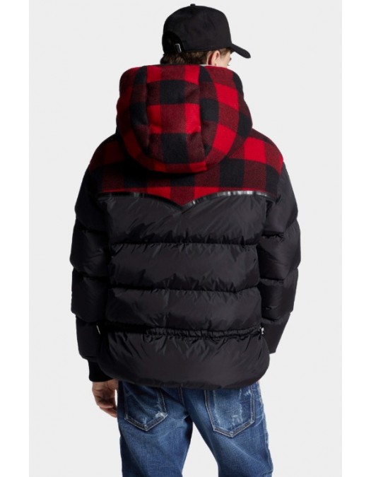 Geaca Dsquared2,Double Hood Western Puffer - S74AM1615S49197900