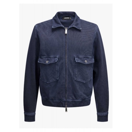 JACHETA DSQUARED2,Dean sweat blouson JACHETA DSQUARED2,Dean sweat blouson