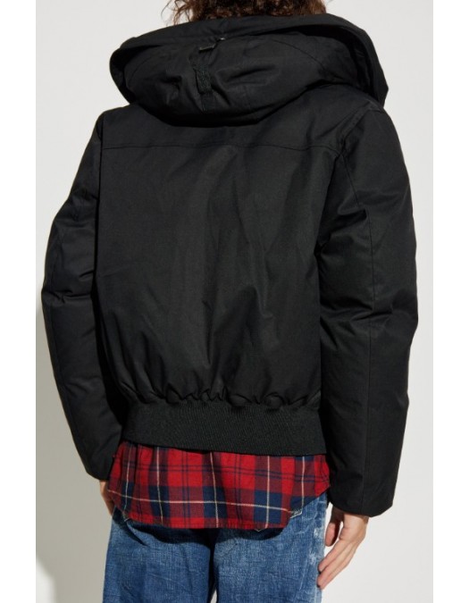 Geaca DSQUARED2, BLACK Insulated jacket - S74AM1634D35081900 Geaca DSQUARED2, BLACK Insulated jacket - S74AM1634D35081900
