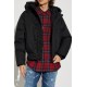 Geaca DSQUARED2, BLACK Insulated jacket - S74AM1634D35081900 Geaca DSQUARED2, BLACK Insulated jacket - S74AM1634D35081900