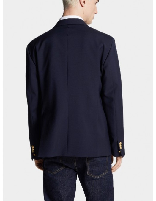 Sacou DSQUARED2, Relaxed Shoulder Blazer - S74BN1340S78500524 Sacou DSQUARED2, Relaxed Shoulder Blazer - S74BN1340S78500524